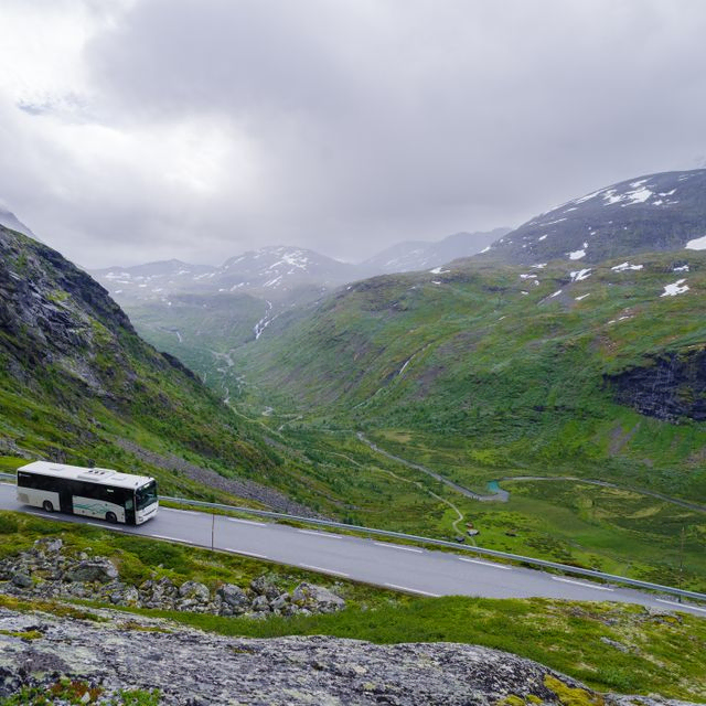 Buss på vei